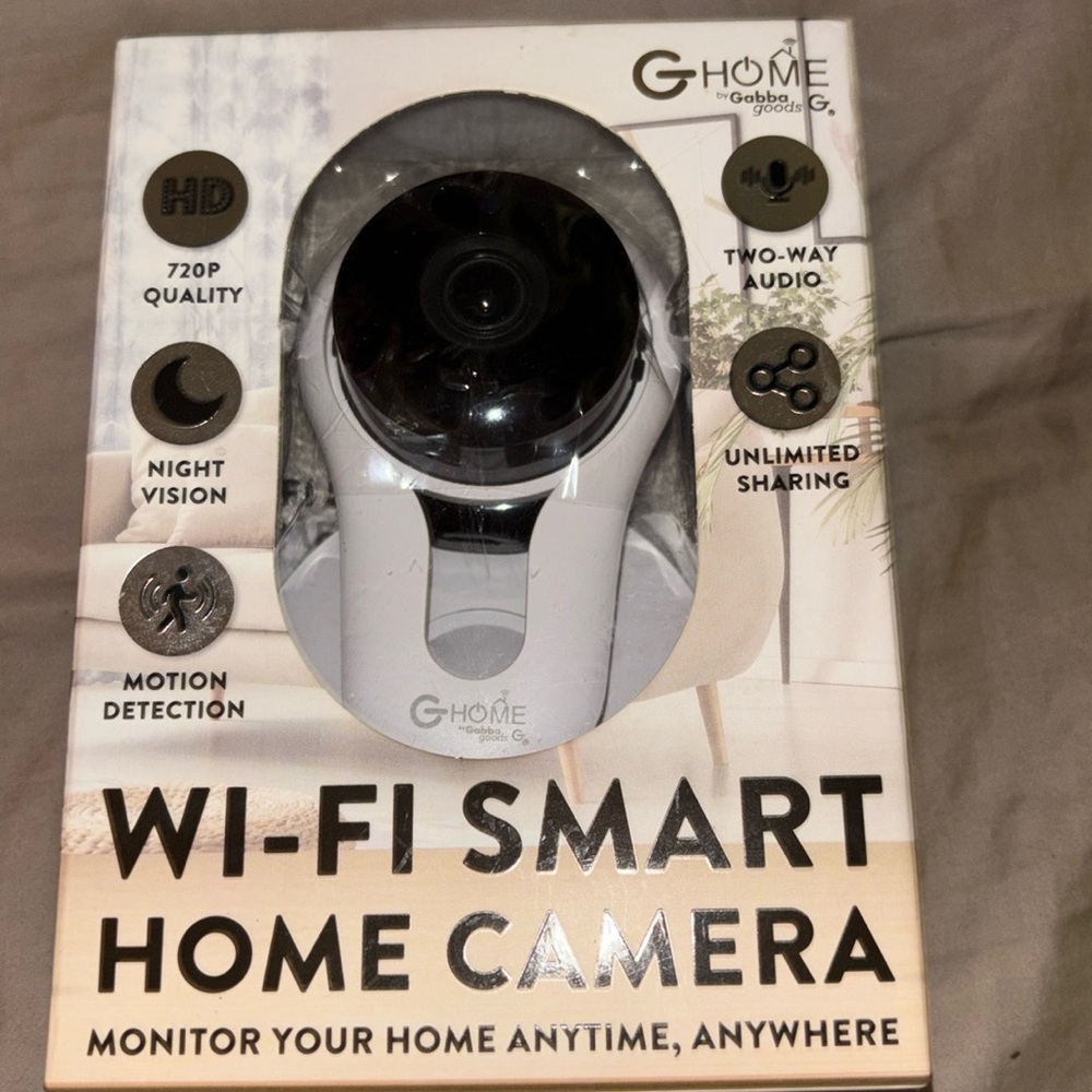 G Homes WiFi Smart Home Camera New